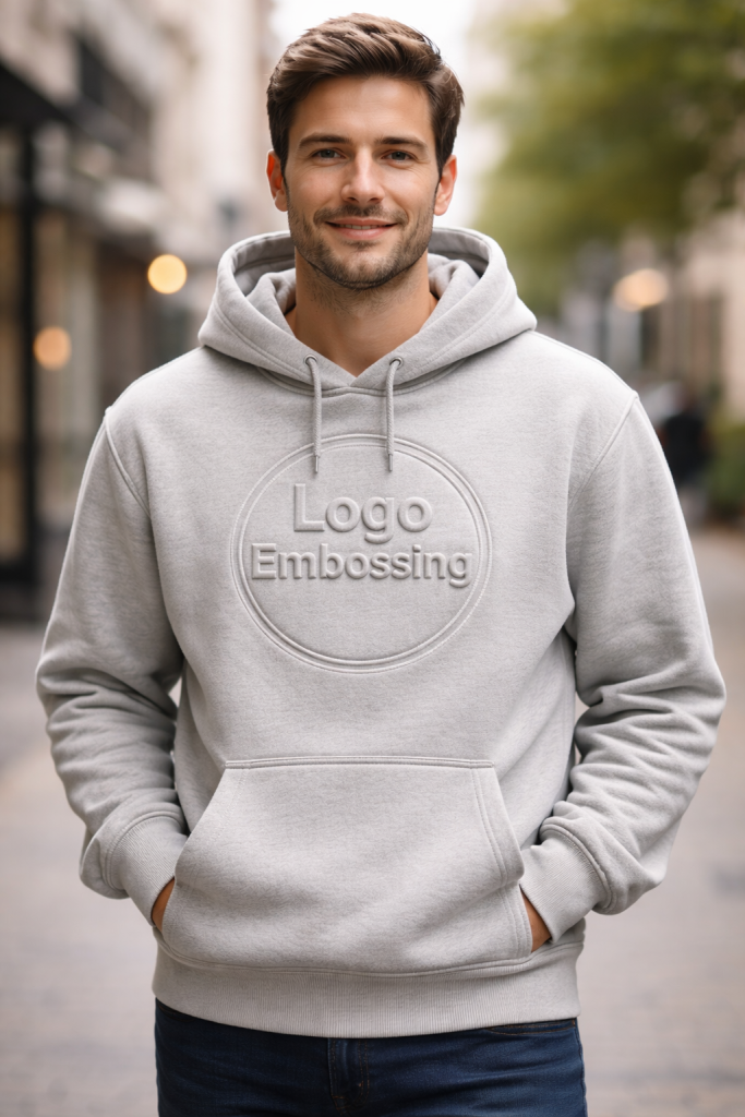 logo embossing - logo in reliëf logo embossing - logo in reliëf